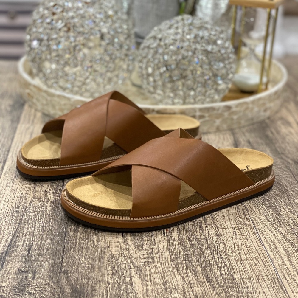 🆕 Free People Sidelines Flat Footbed Sandal - Picture 7 of 12